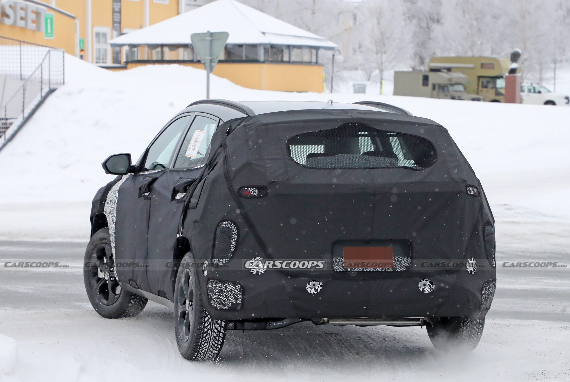 Next-Gen 2024 Hyundai Kona Spotted Testing For The First Time