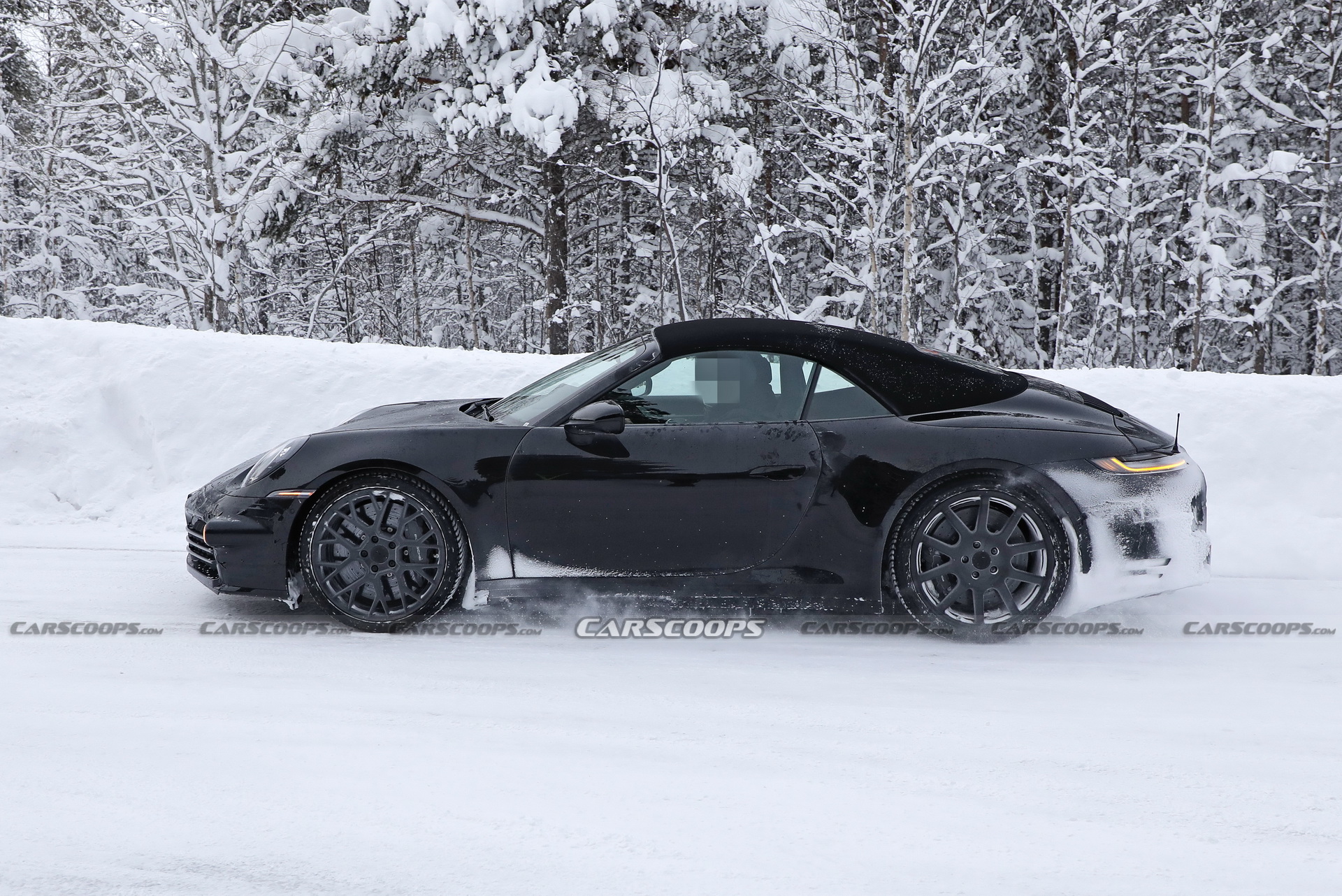 Updated 2024 Porsche 911 Convertible Spied For The First Time As 4.0-Liter N.A Engine Rumor Persists