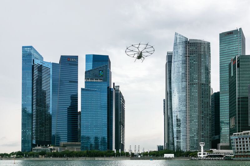 Flying Taxis Might Only Be Two Years Away For Singapore Residents