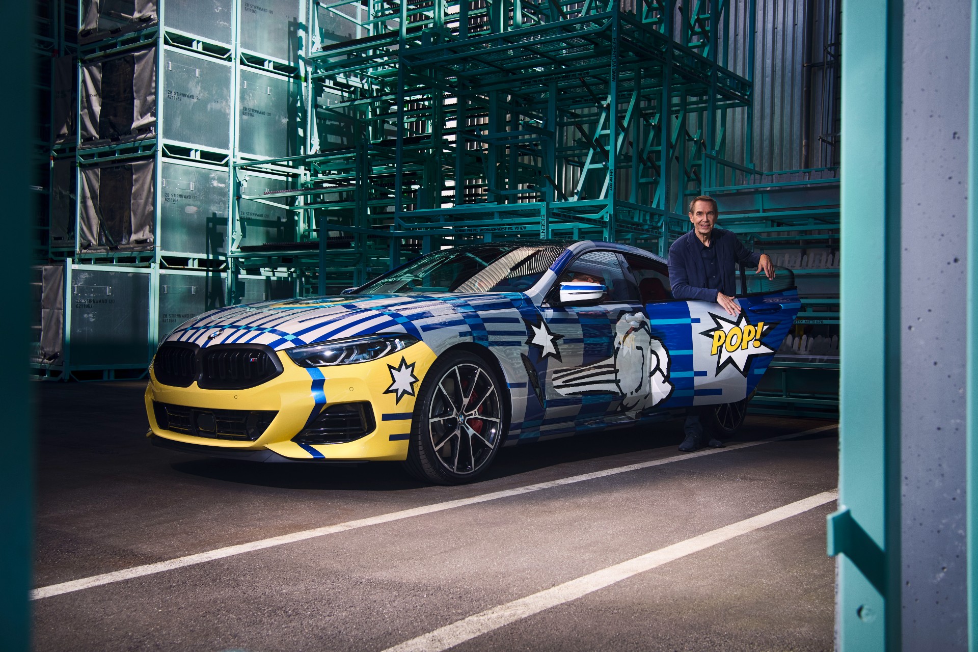 The New BMW 8 X JEFF KOONS Limited Edition Is A Unique Way To Spend $350,000