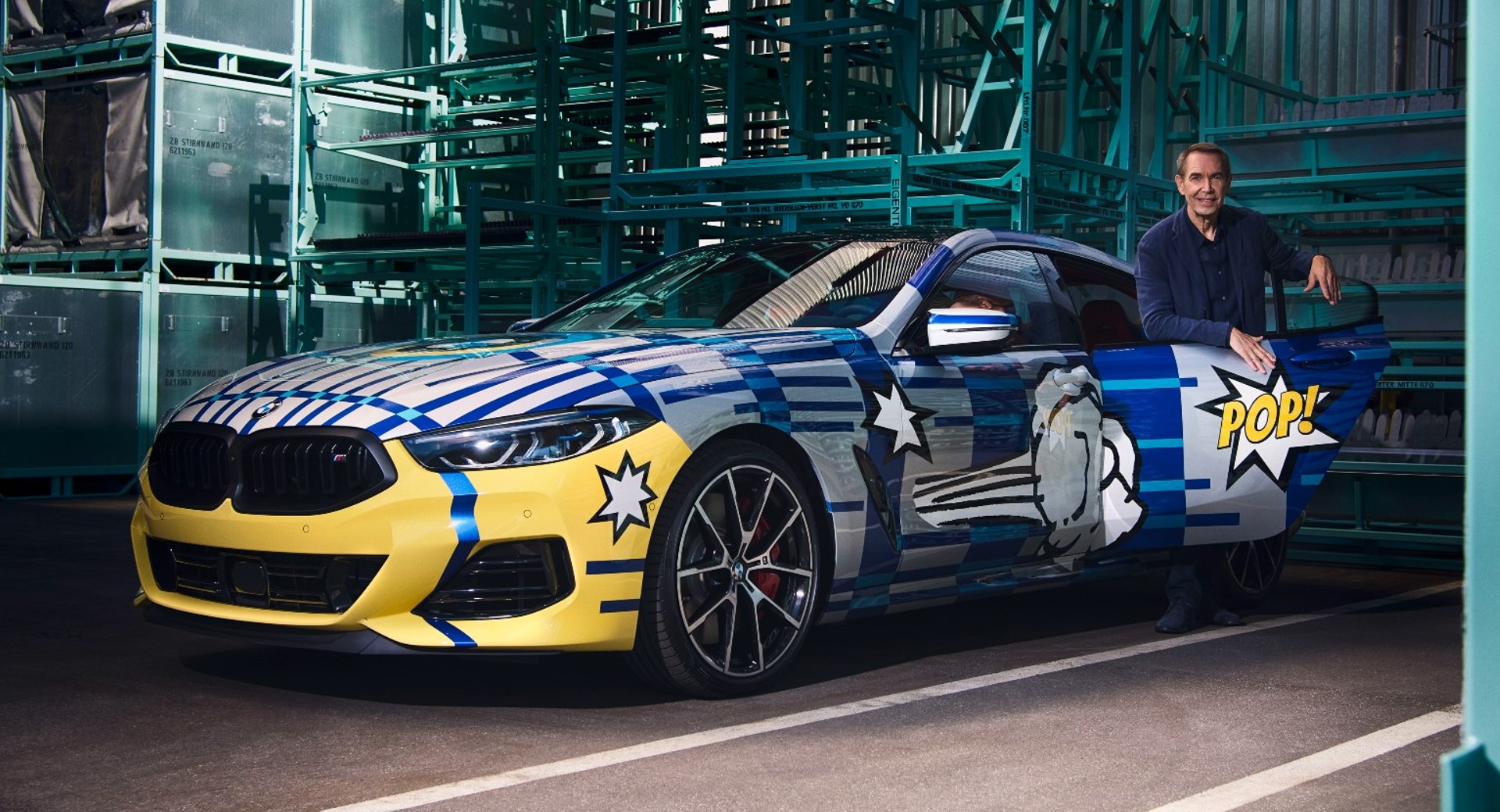 The New BMW 8 X JEFF KOONS Limited Edition Is A Unique Way To Spend $350,000