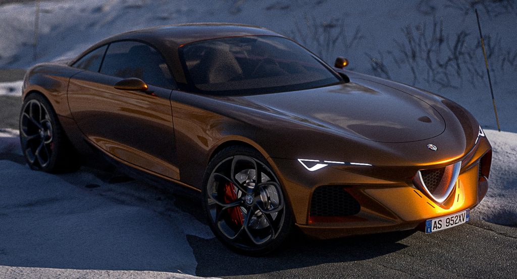 This Alfa Romeo Giulia Coupe Is An Unofficial Design Study That Blends Past And Present