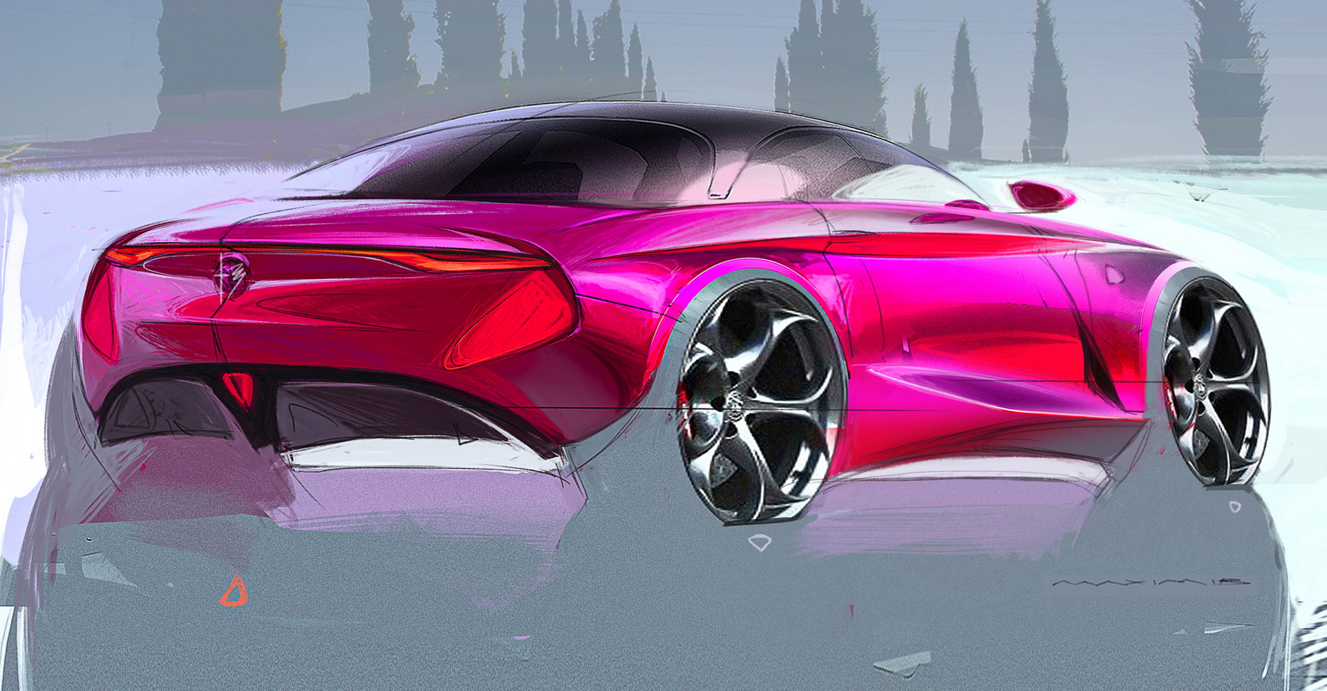 This Alfa Romeo Giulia Coupe Is An Unofficial Design Study That Blends Past And Present