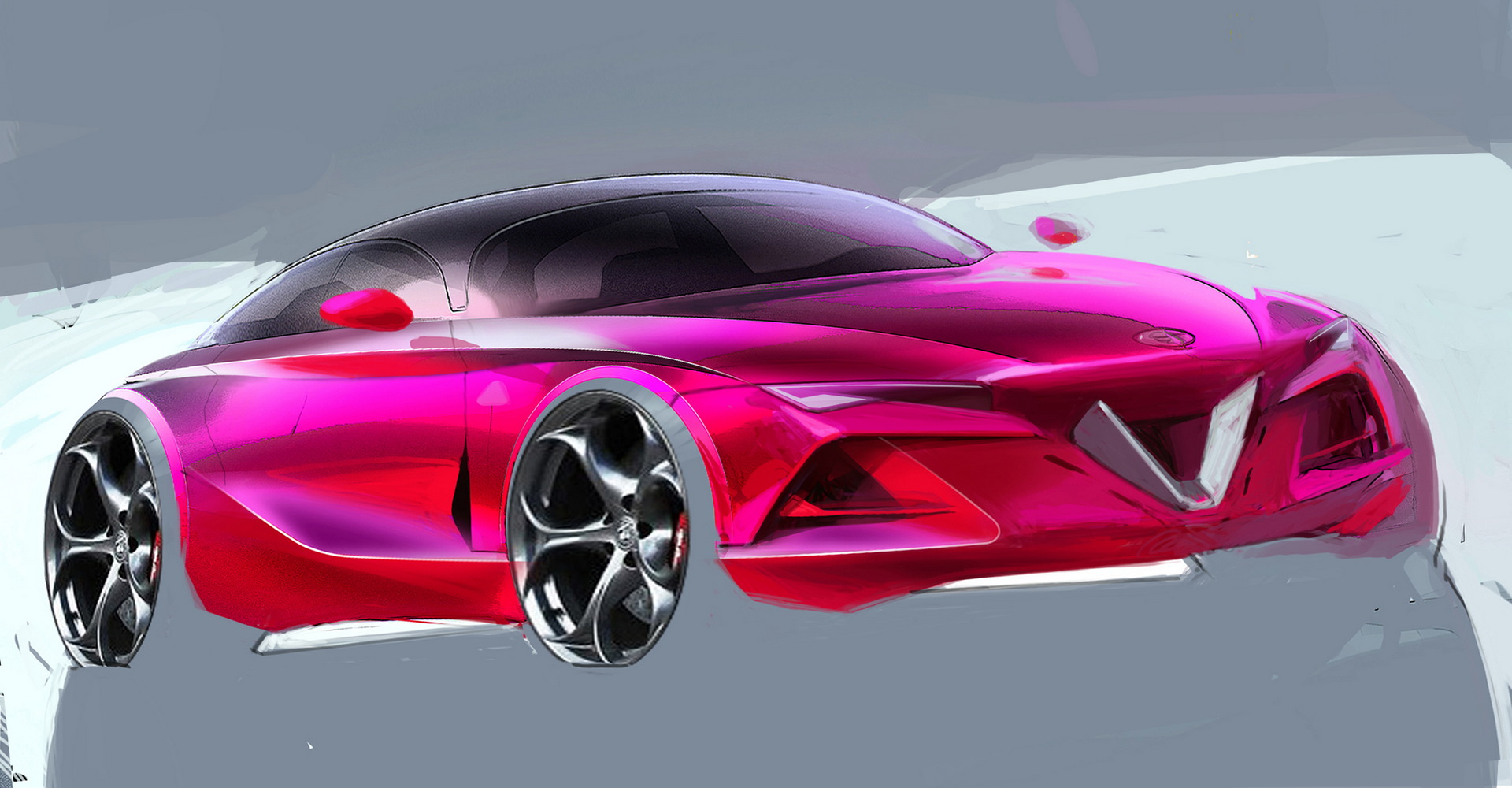 This Alfa Romeo Giulia Coupe Is An Unofficial Design Study That Blends Past And Present