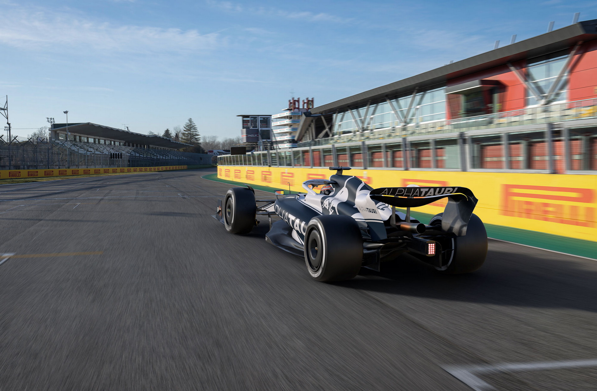 2022 AlphaTauri AT03 Debuts As The Red Bull RB18’s Stylish Sister Car