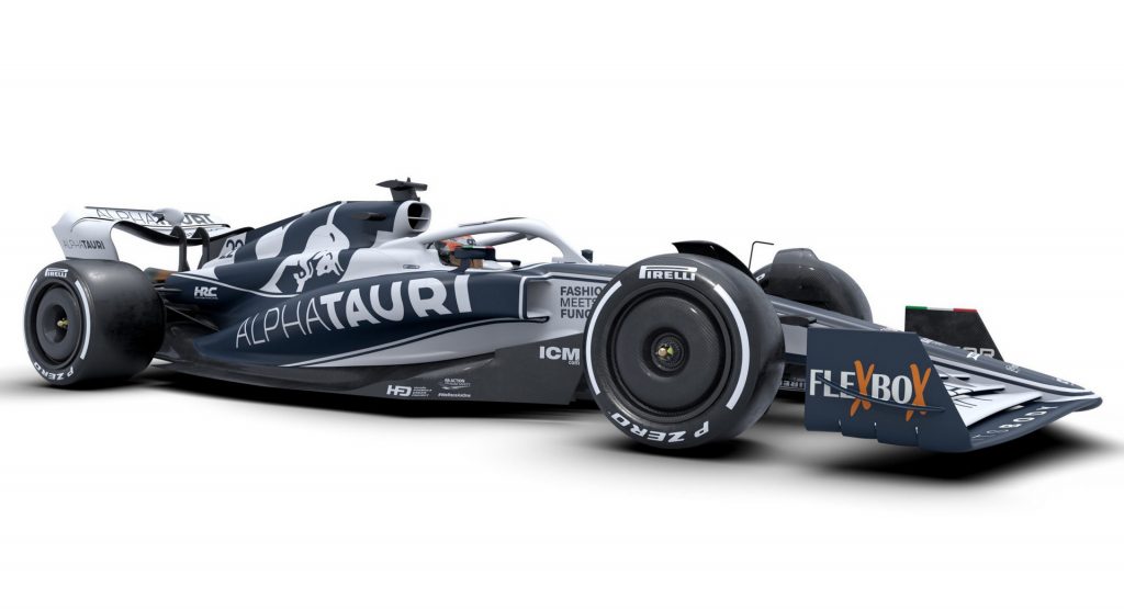  2022 AlphaTauri AT03 Debuts As The Red Bull RB18’s Stylish Sister Car
