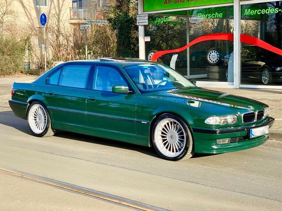This Is The Only Alpina B12 6.0 Painted In British Racing Green
