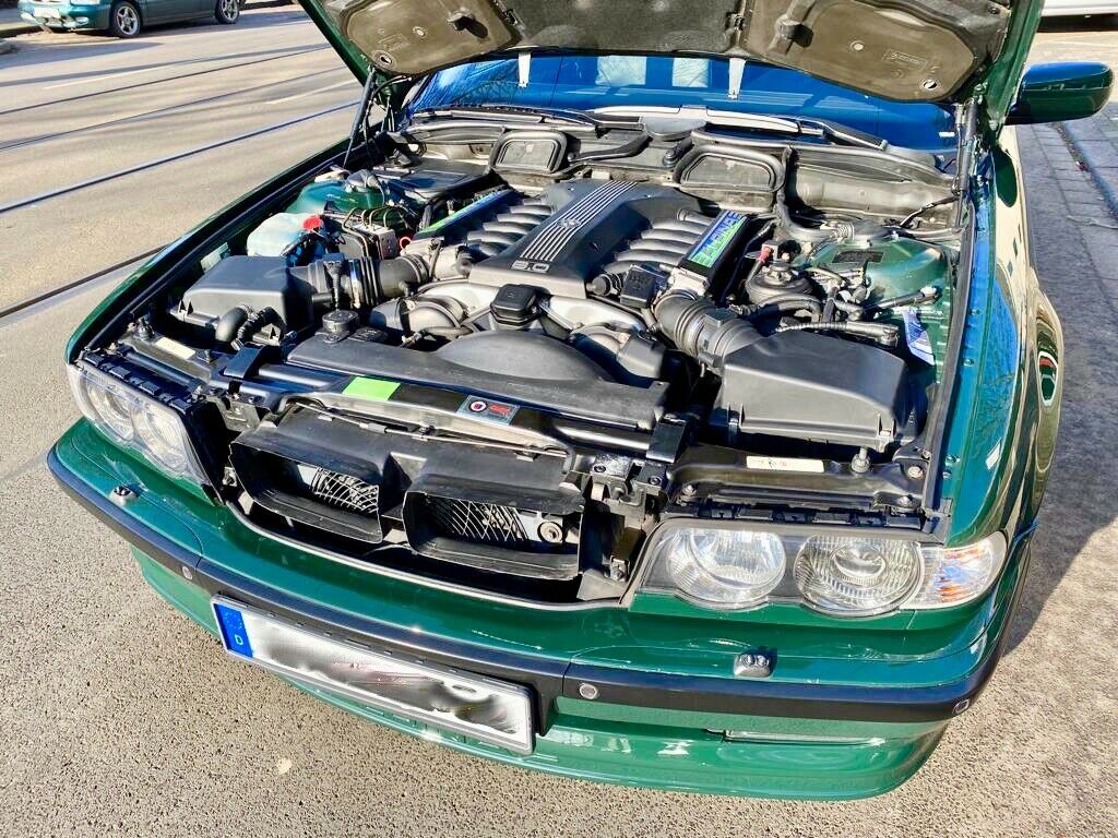 This Is The Only Alpina B12 6.0 Painted In British Racing Green