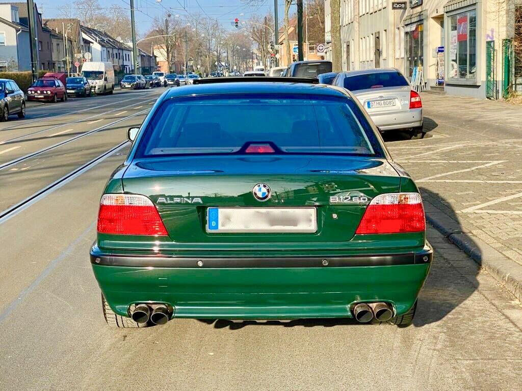 This Is The Only Alpina B12 6.0 Painted In British Racing Green