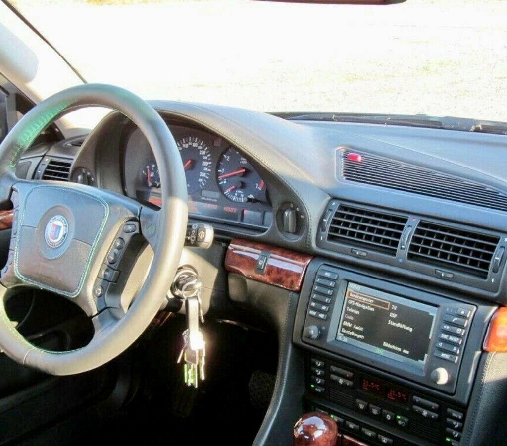 This Is The Only Alpina B12 6.0 Painted In British Racing Green