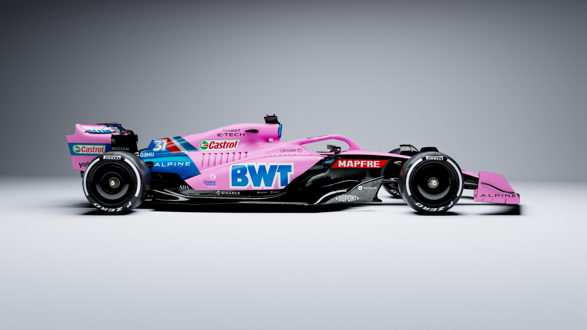 2022 Alpine A522 Brings Pink Back Into F1 With A Twist