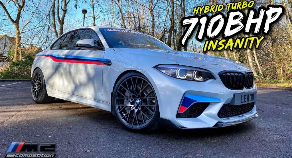  This Crazy BMW M2 Competition Has As Much Power As A Ferrari F8