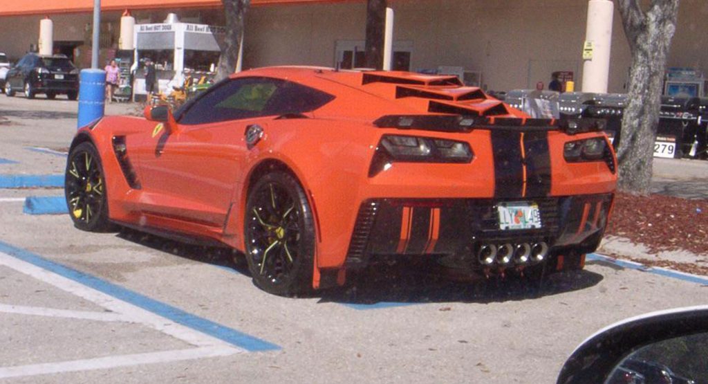 This Chevrolet C7 Corvette Desperately Wants To Be A Ferrari