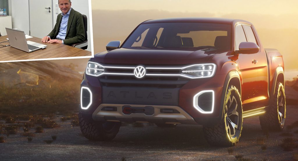  VW CEO Hints At Electric Pickup Truck And Sedans During Reddit AMA