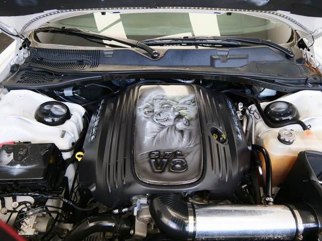 The Force Is Strong In This Stormtrooper-Inspired Dodge Challenger