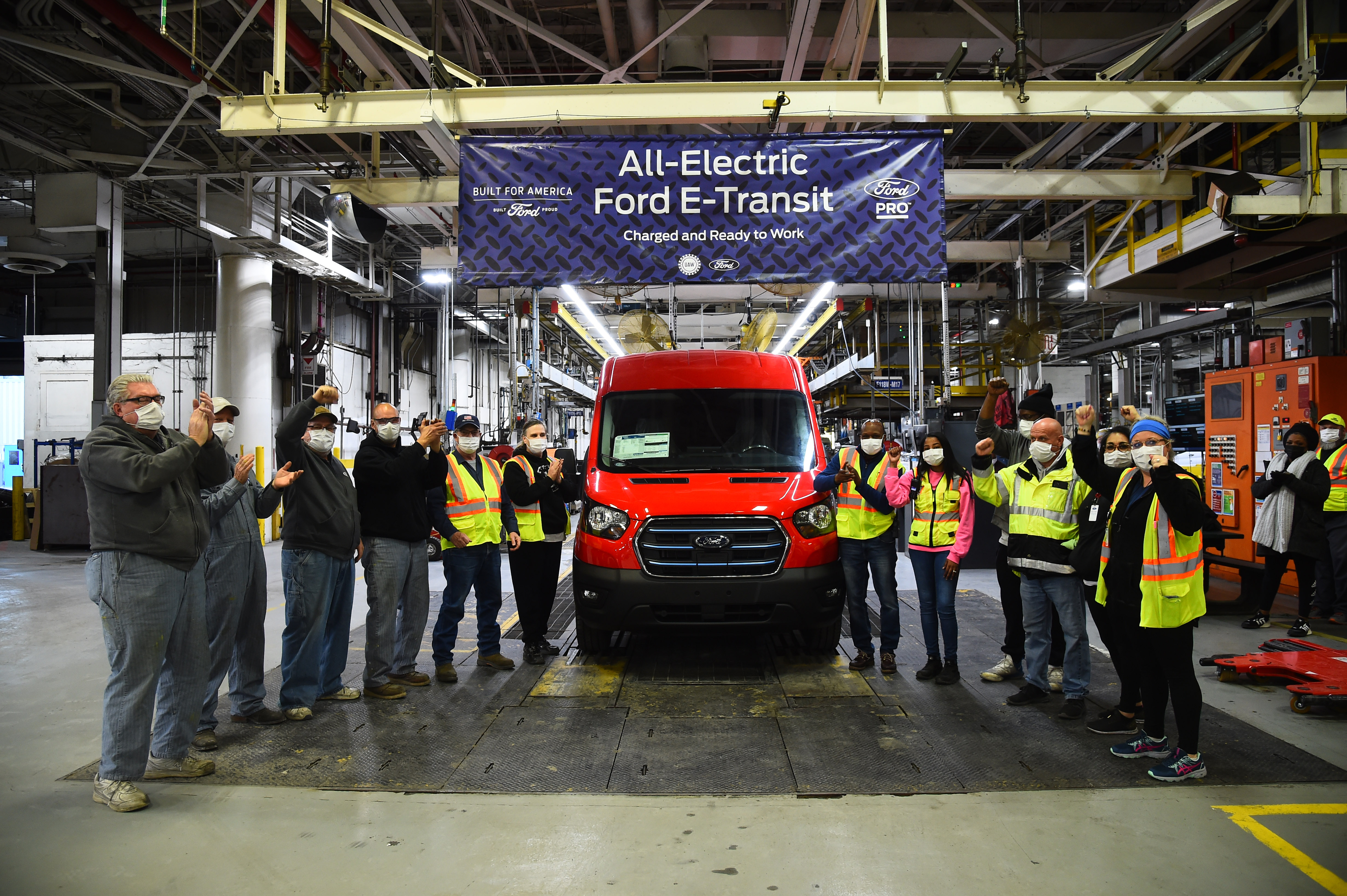 Ford Begins Deliveries Of The All-Electric 2022 E-Transit To Customers