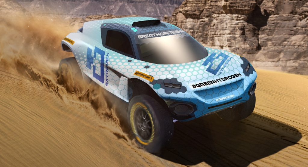  Off-Road Hydrogen-Powered Racing Series Extreme-H Plans To Kick Up Dirt In 2024