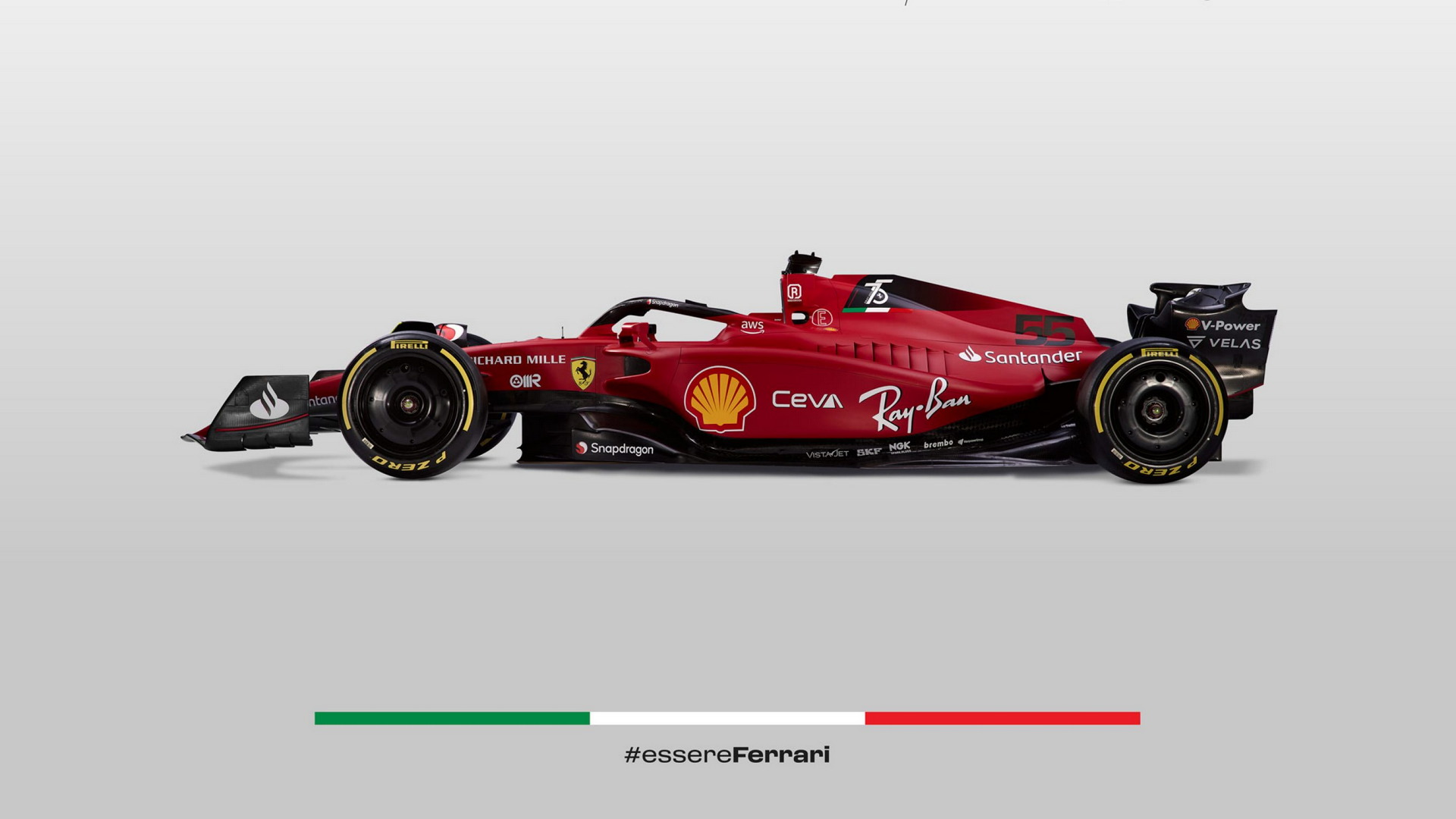 2022 Ferrari F1-75 Debuts With A Radical Design And Retro-Looking Livery