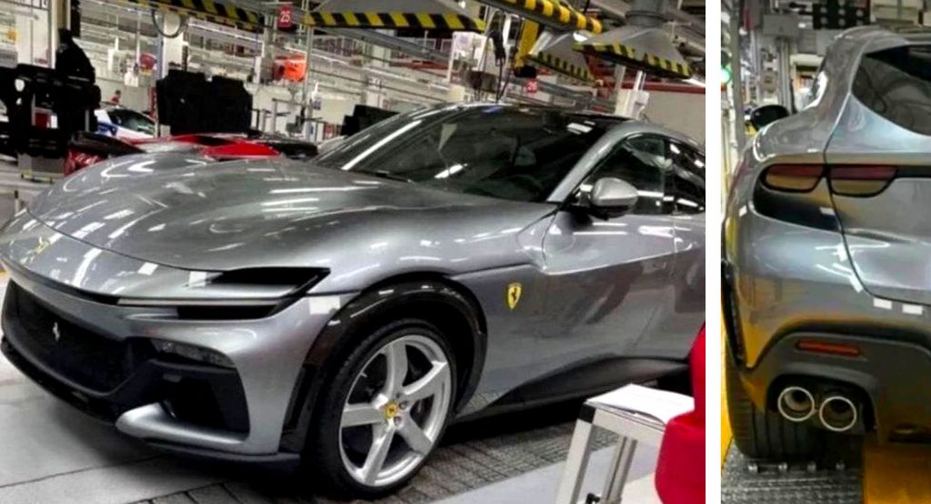  2023 Ferrari Purosangue Leaked Providing Our First Look At Super SUV