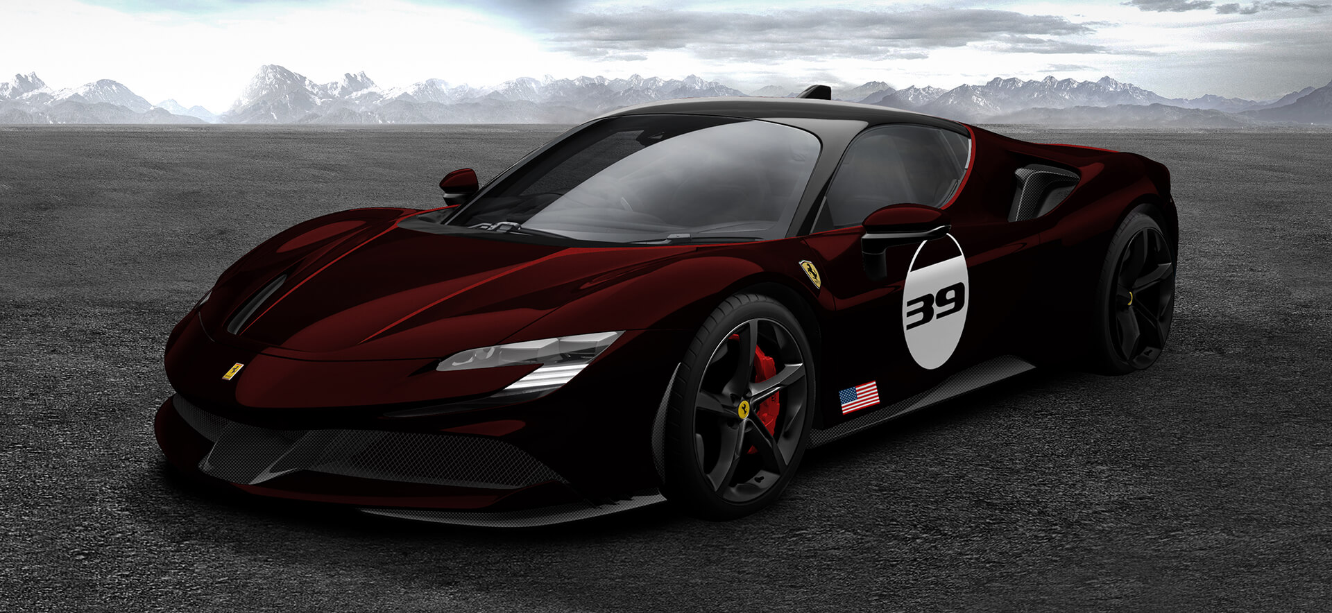 This Unique Rosso Taormina Ferrari SF90 Stradale Makes A Very Bold Statement