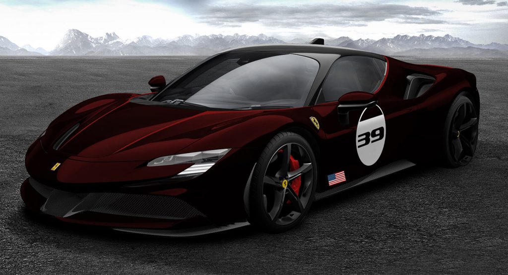 This Unique Rosso Taormina Ferrari SF90 Stradale Makes A Very Bold Statement