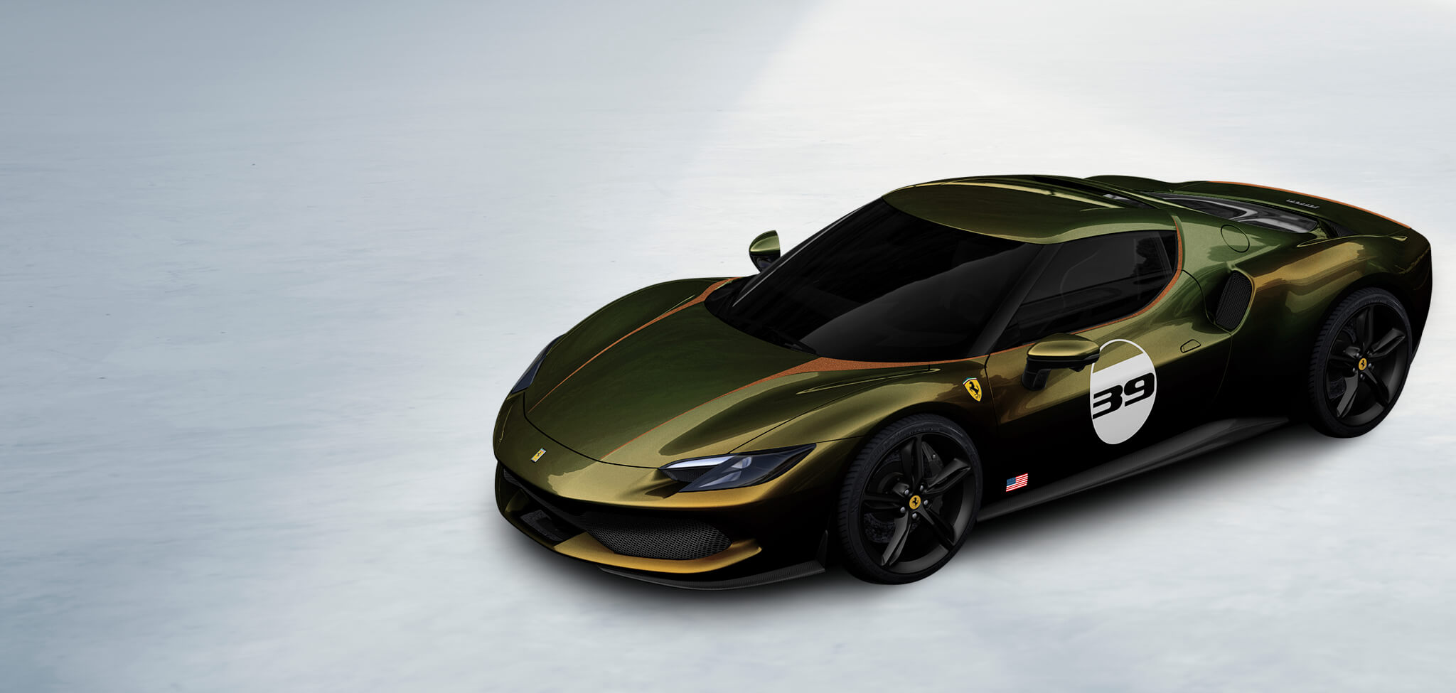 Ferrari’s Latest Cavalcade Special Is Verde Volterra Color For SF90, 296 GTB, And 812 Competizione