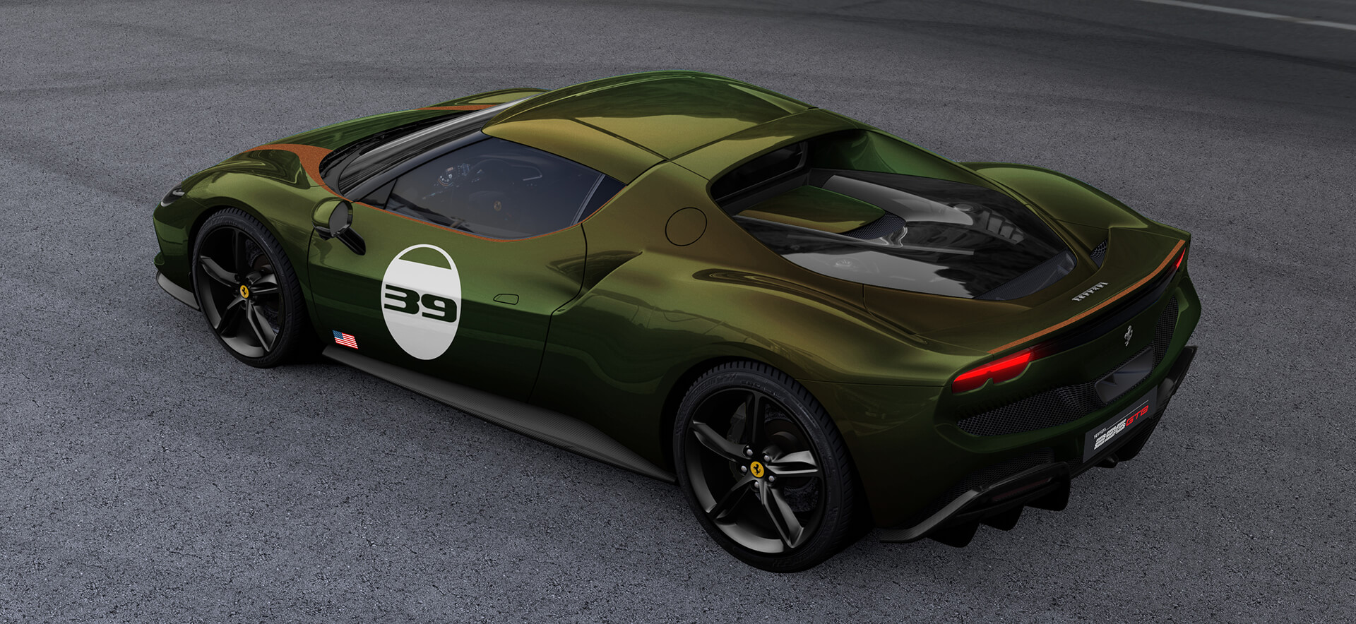 Ferrari’s Latest Cavalcade Special Is Verde Volterra Color For SF90, 296 GTB, And 812 Competizione