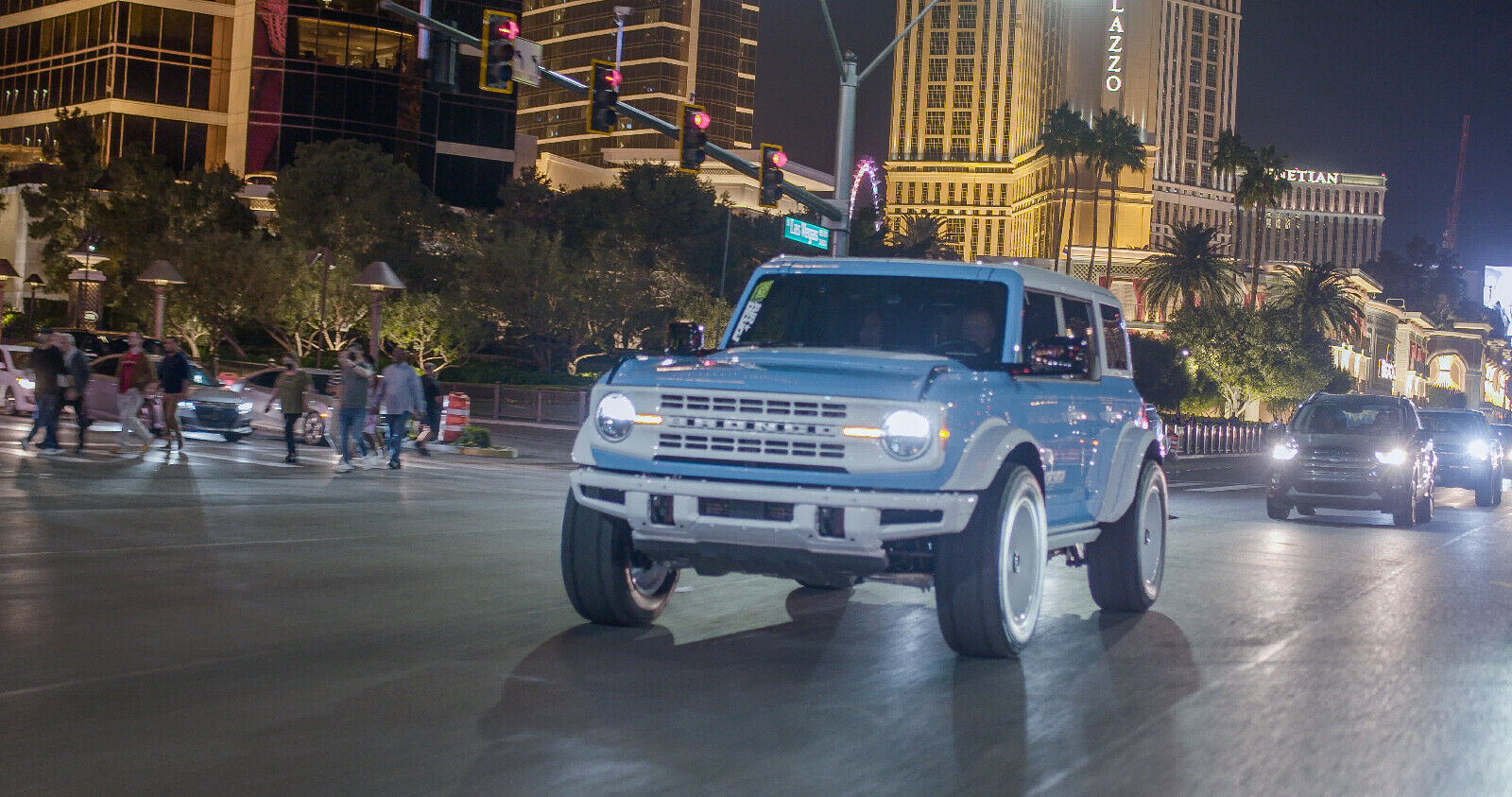 Retro-Styled Ford Bronco Built For SEMA Can Now Be Yours