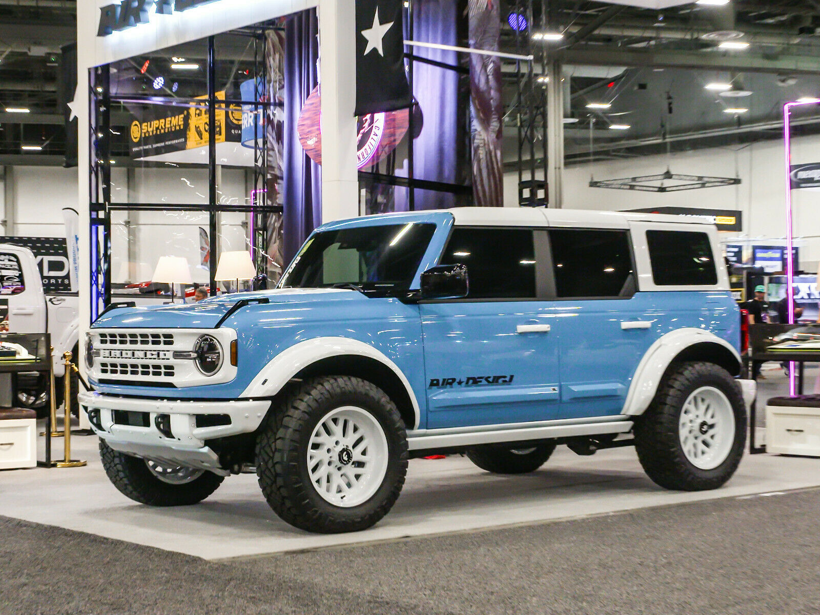 Retro-Styled Ford Bronco Built For SEMA Can Now Be Yours