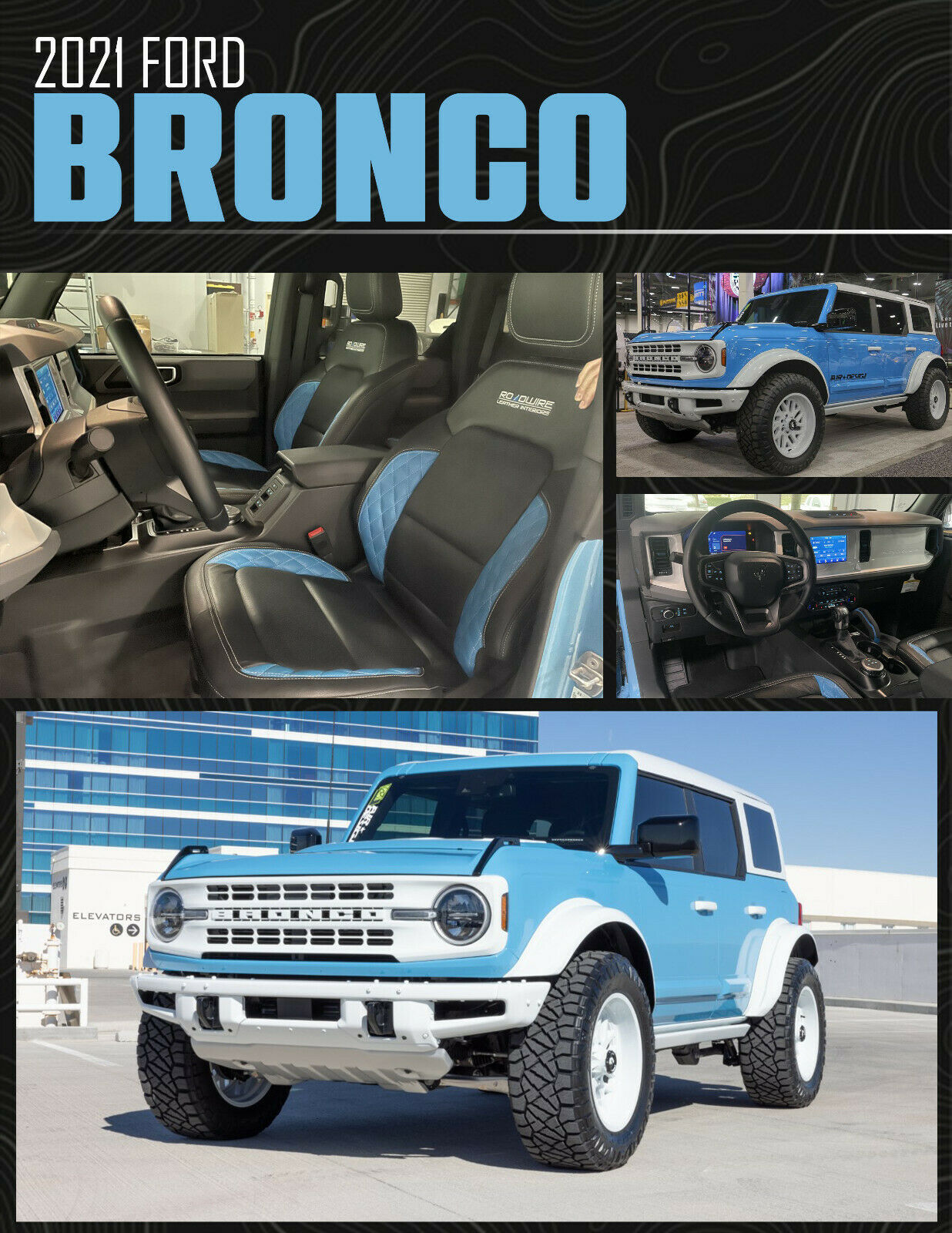 Retro-Styled Ford Bronco Built For SEMA Can Now Be Yours