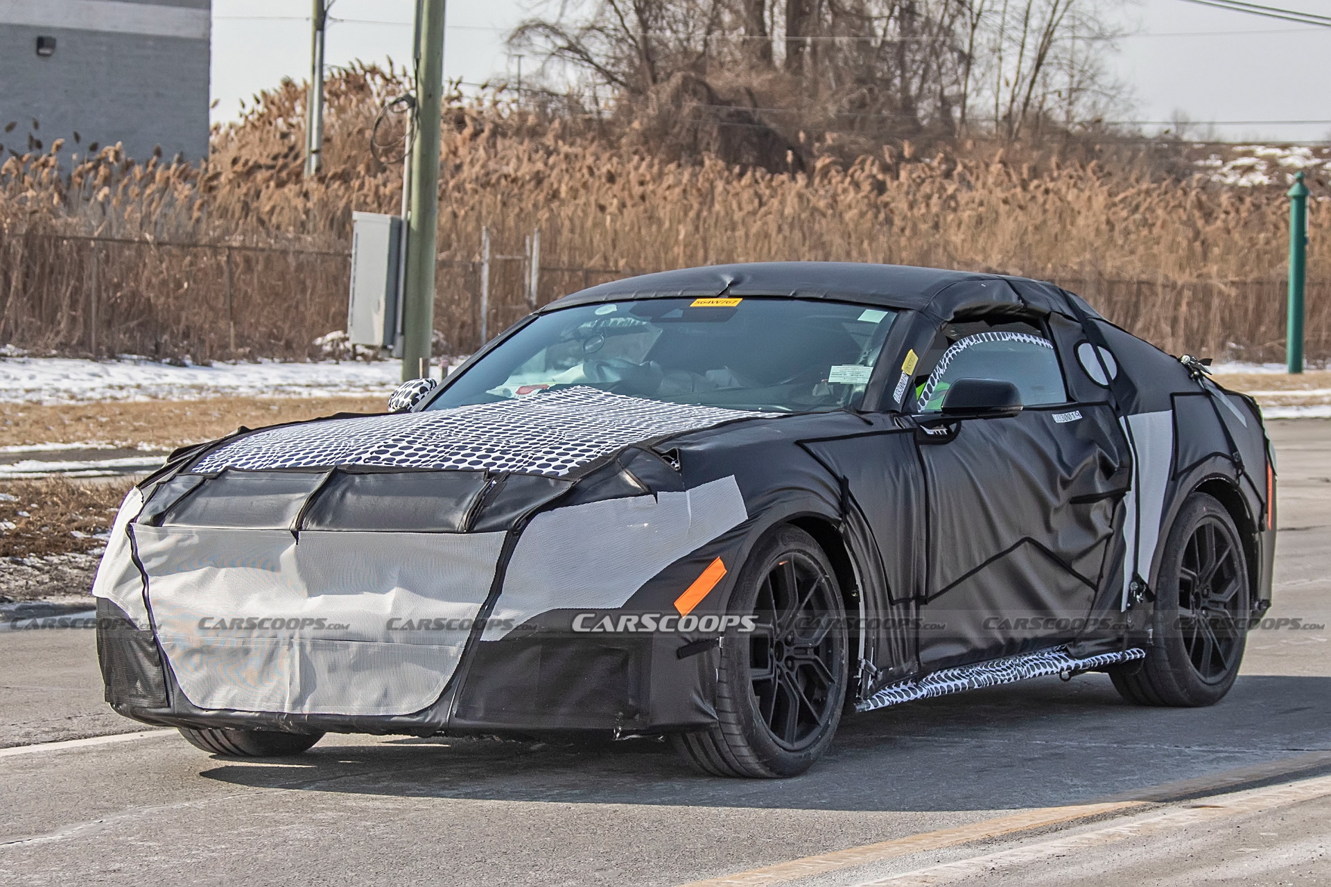 This Is Our First Look At The 2024 Ford Mustang Convertible