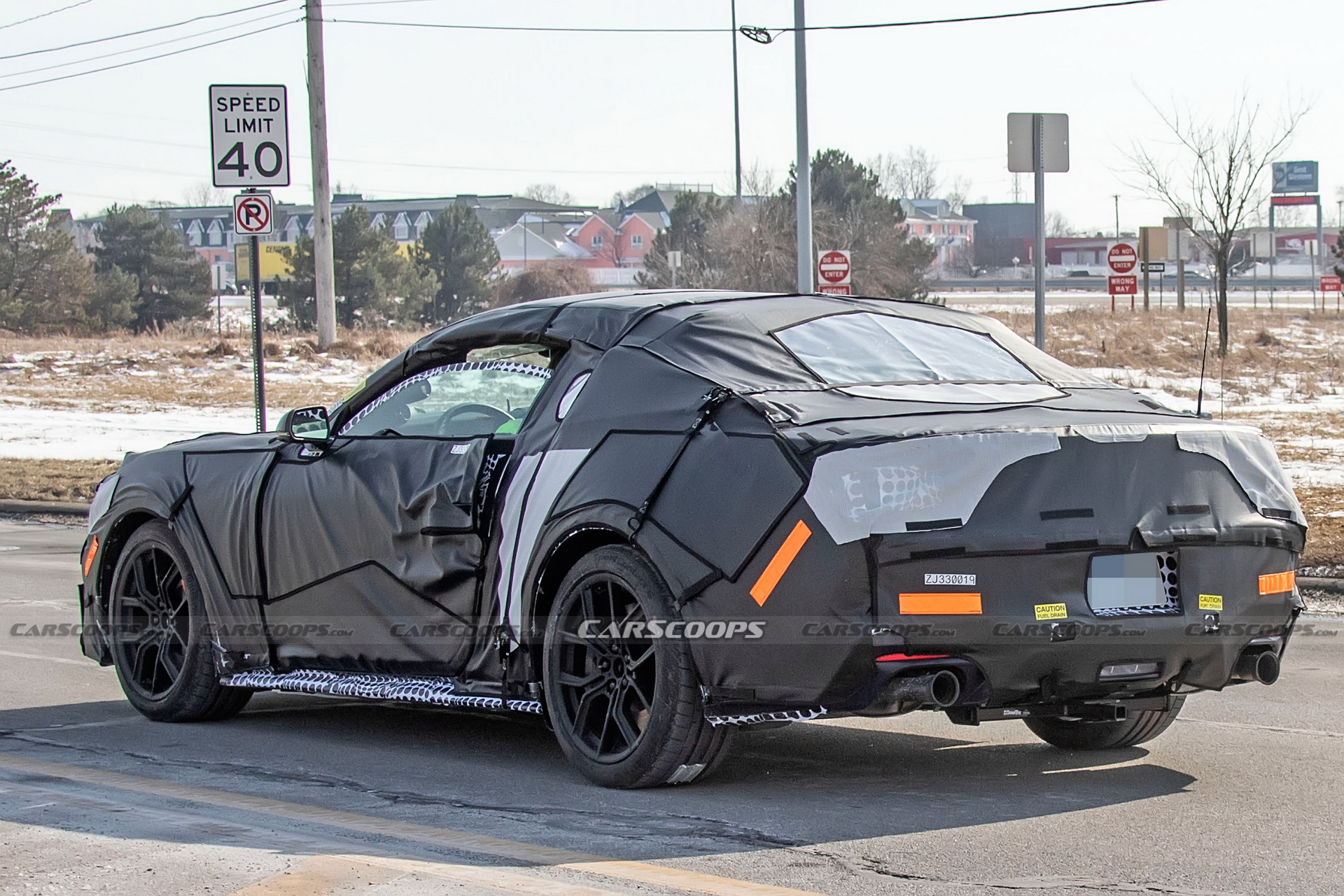 This Is Our First Look At The 2024 Ford Mustang Convertible