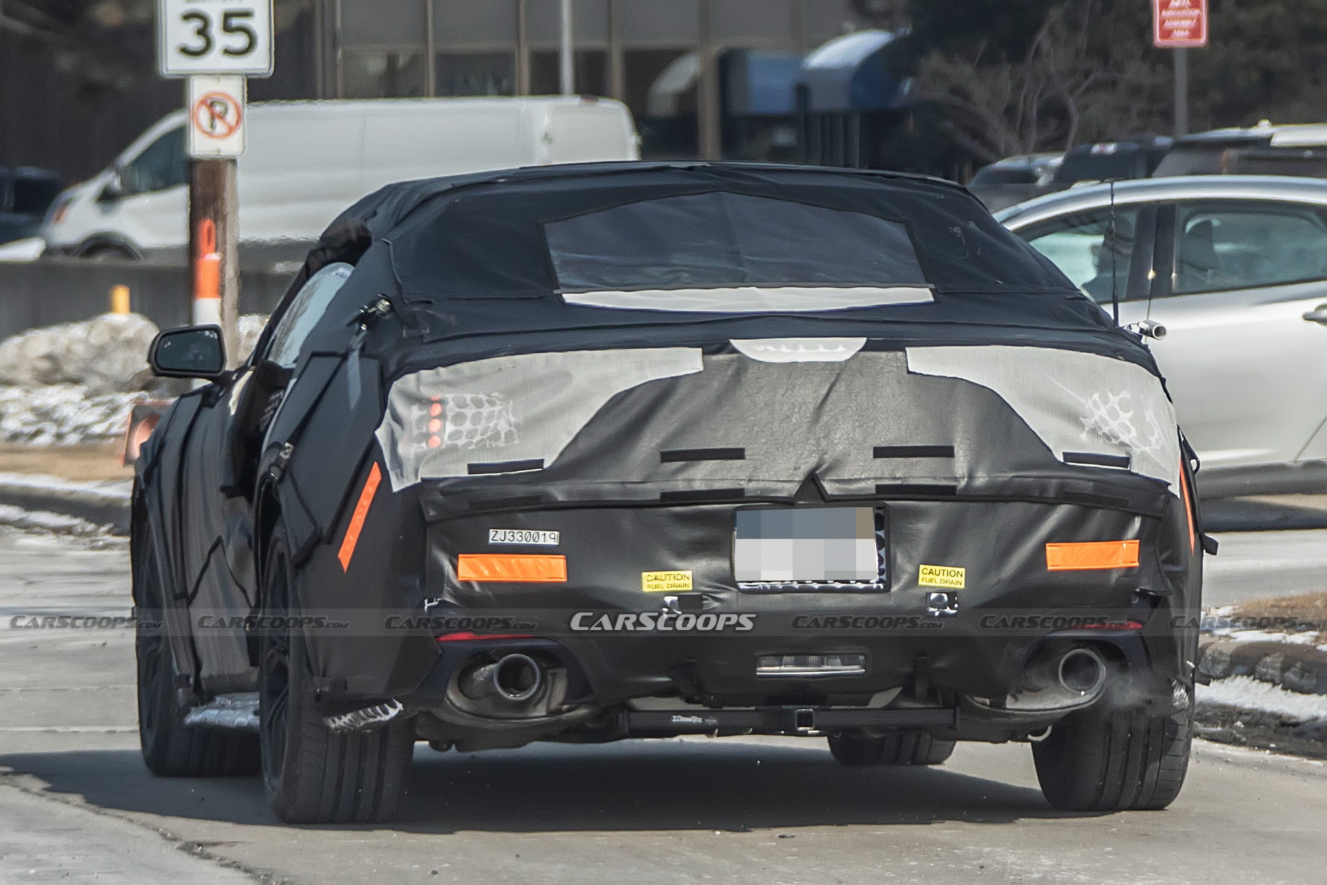 This Is Our First Look At The 2024 Ford Mustang Convertible