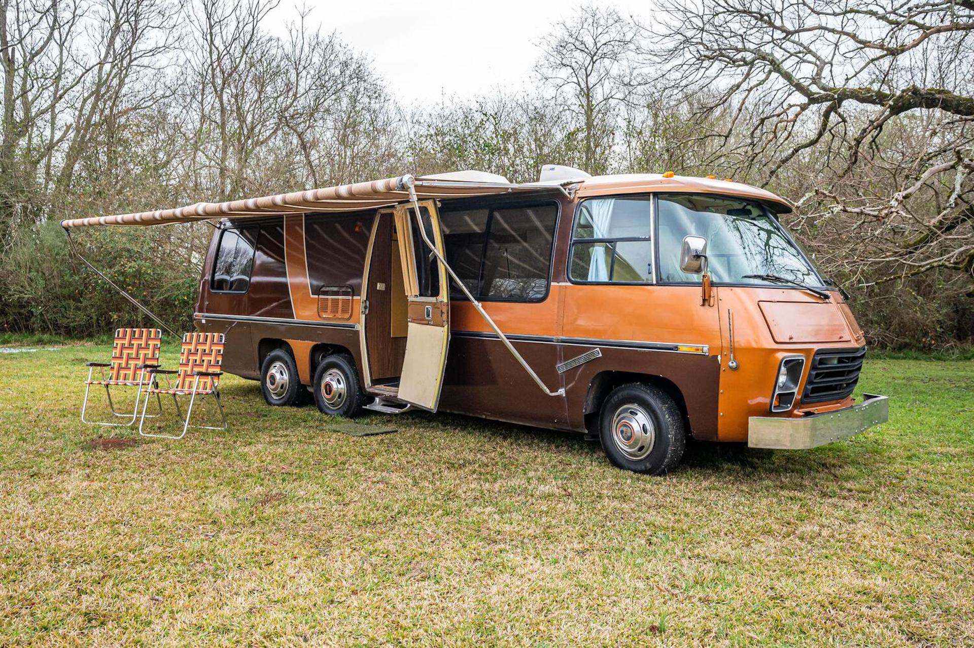 Take A Road Trip Back To 1973 With This Funky GMC MotorHome