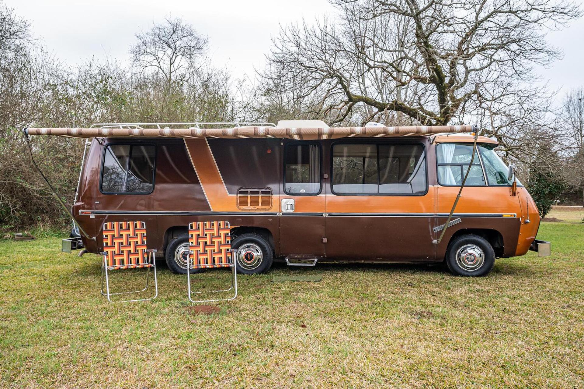 Take A Road Trip Back To 1973 With This Funky GMC MotorHome