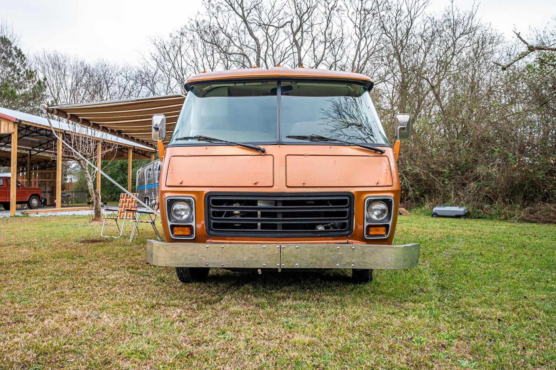 Take A Road Trip Back To 1973 With This Funky GMC MotorHome