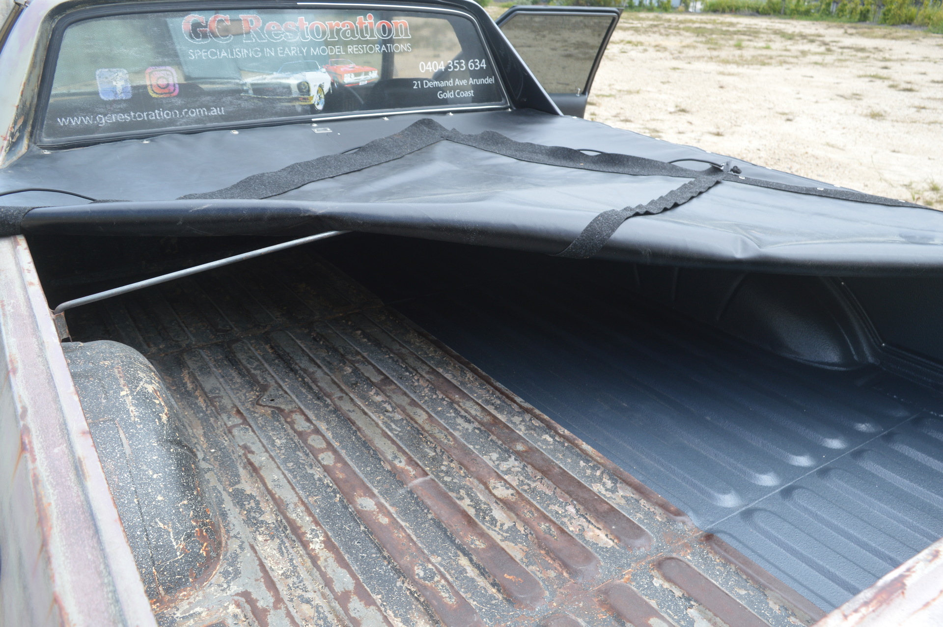 Two-Faced Holden Ute Might Be The Best Running Classic Car Restoration Ad Ever