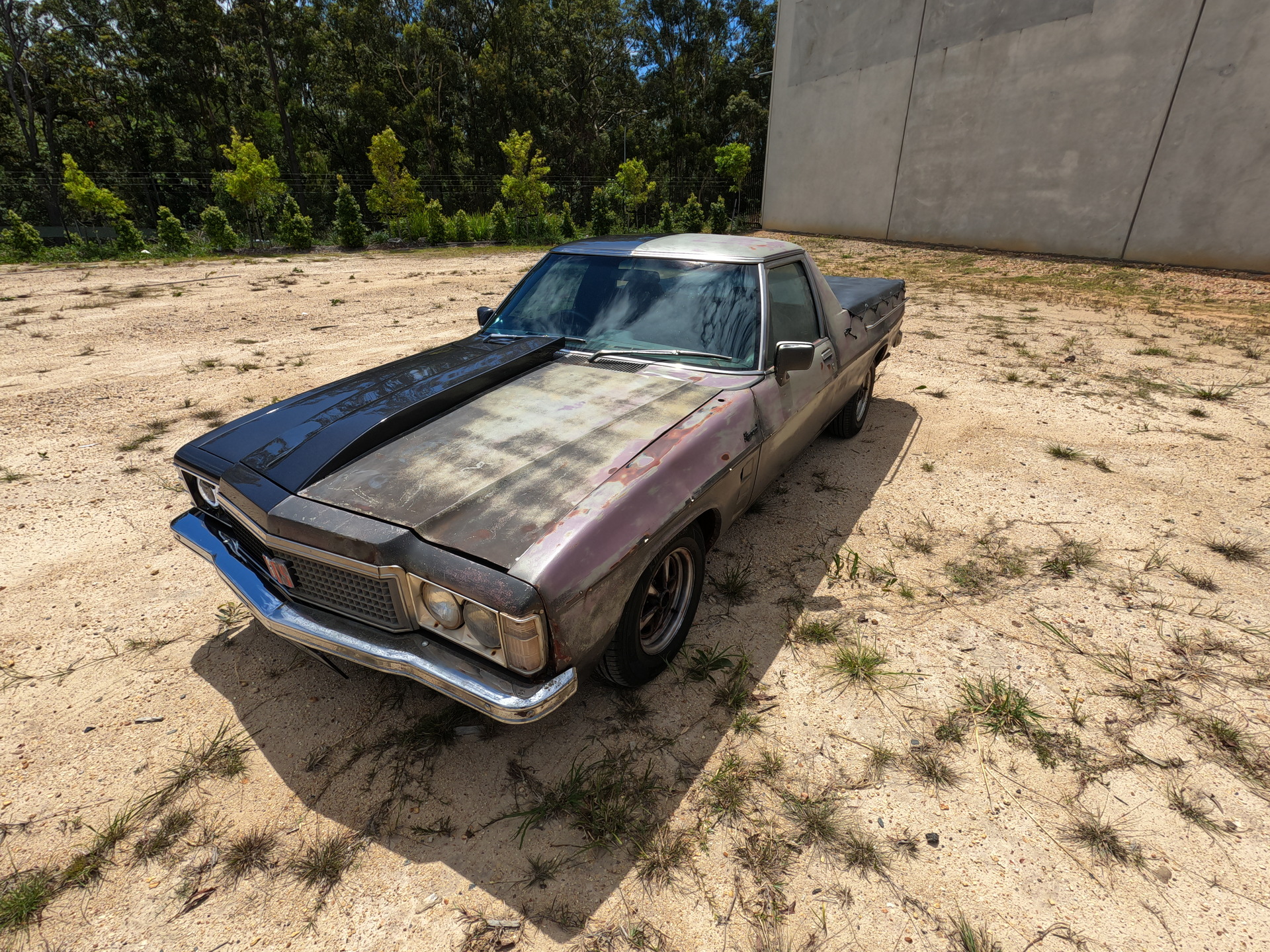 Two-Faced Holden Ute Might Be The Best Running Classic Car Restoration Ad Ever