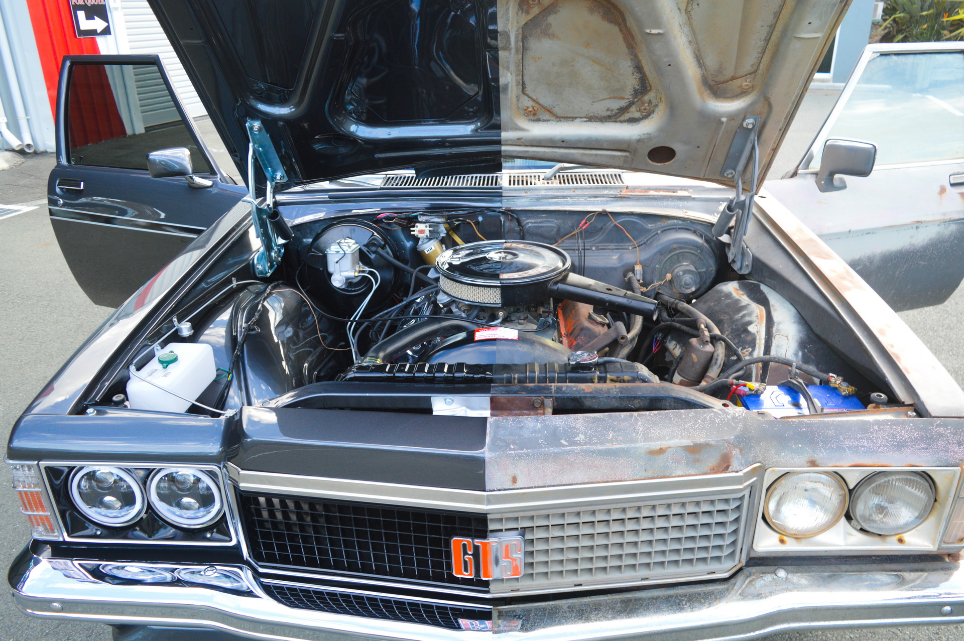 Two-Faced Holden Ute Might Be The Best Running Classic Car Restoration Ad Ever