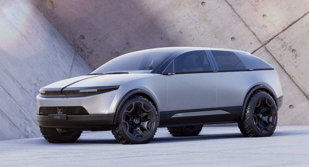  Independent Artist’s Kioniq Is The Electric SUV Hyundai Needs To Build