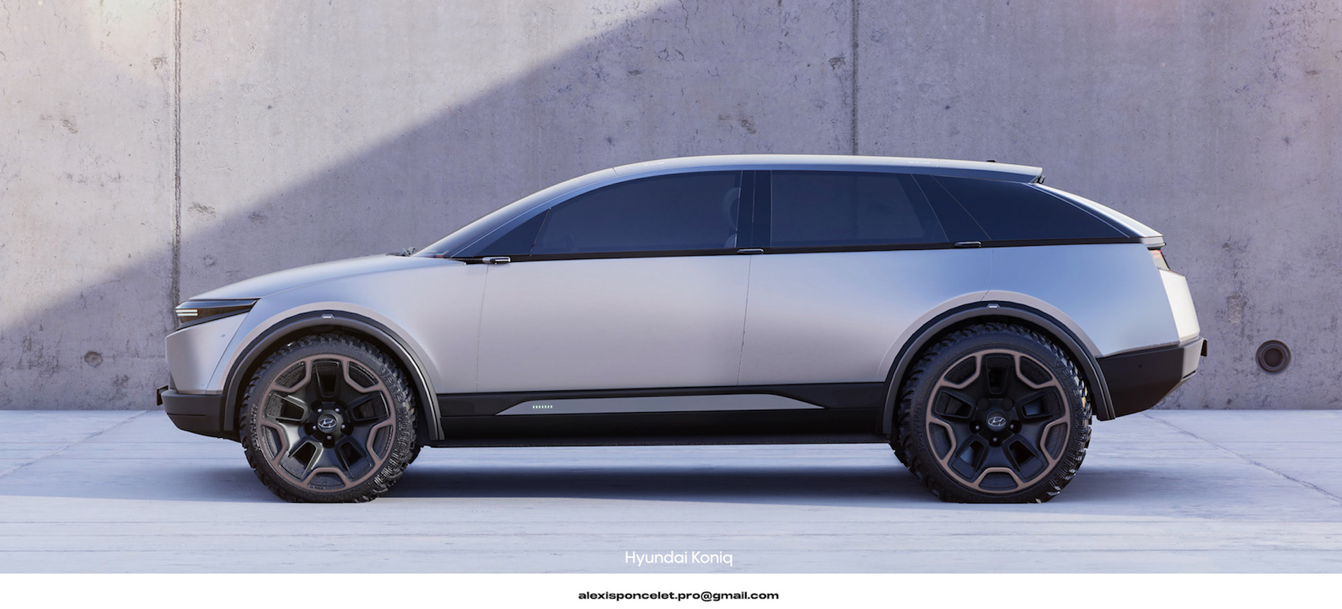 Independent Artist’s Kioniq Is The Electric SUV Hyundai Needs To Build