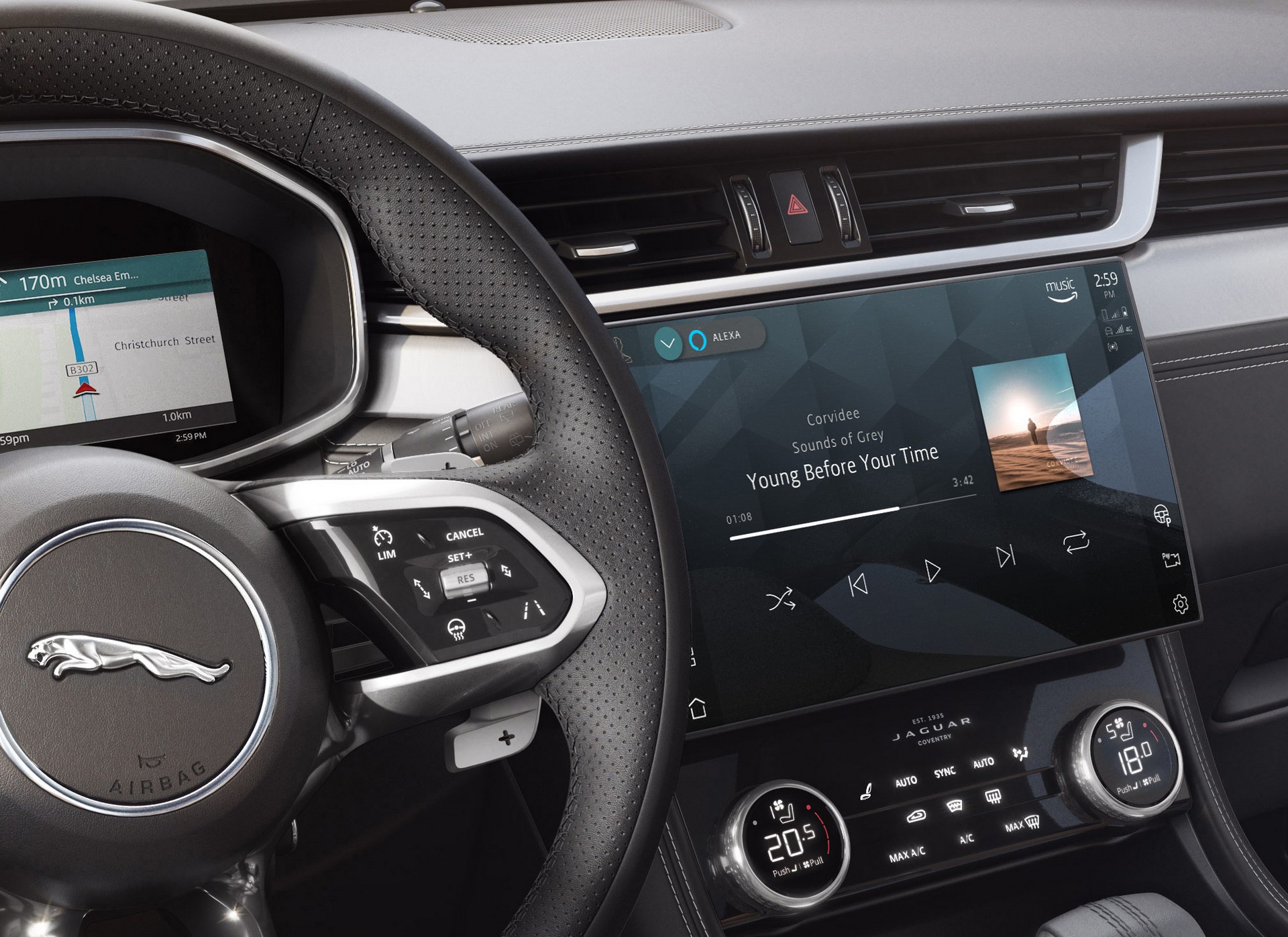 Alexa Coming To More Than 200,000 Jaguar Land Rover Vehicles As An Over-The-Air Update