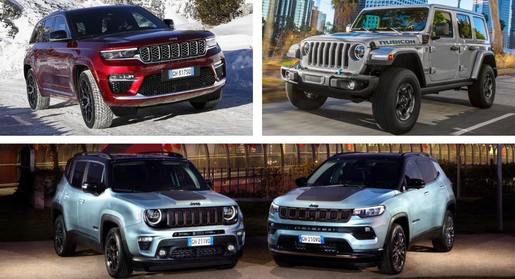 Jeep Will Discontinue All PureICE Models In Europe This Year (Aside