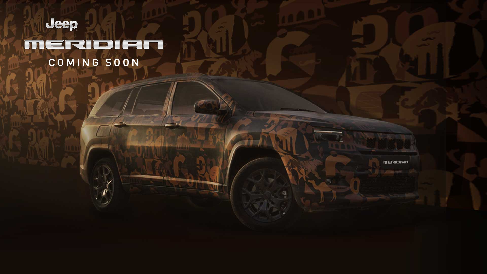 Jeep Meridian Seven-Seater SUV Teased As India’s Commander