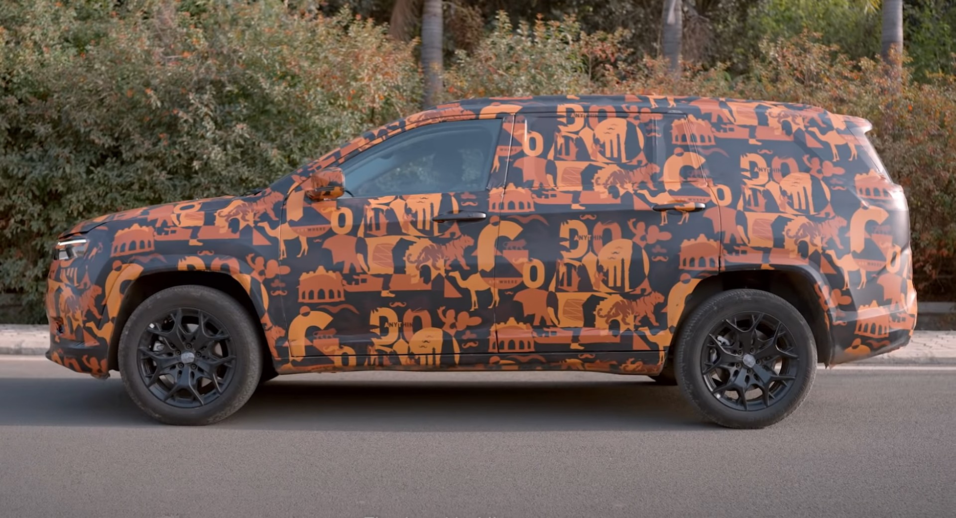 Jeep Meridian Seven-Seater SUV Teased As India’s Commander