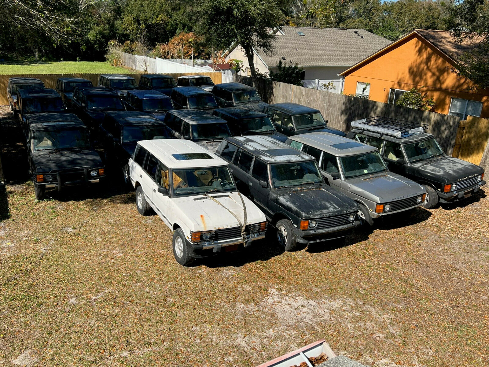 You Could Buy 37 Old Land Rovers And Parts For $500,000
