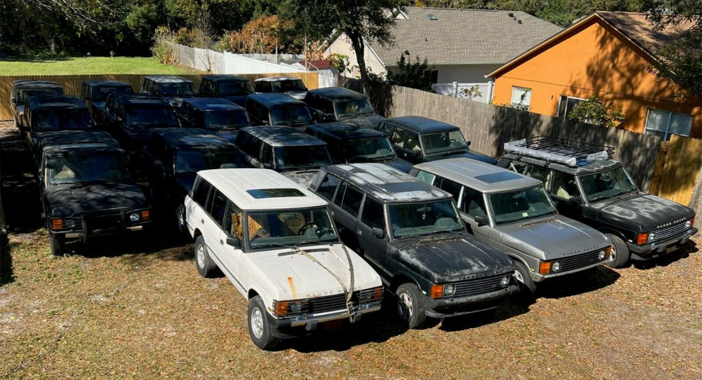  You Could Buy 37 Old Land Rovers And Parts For $500,000