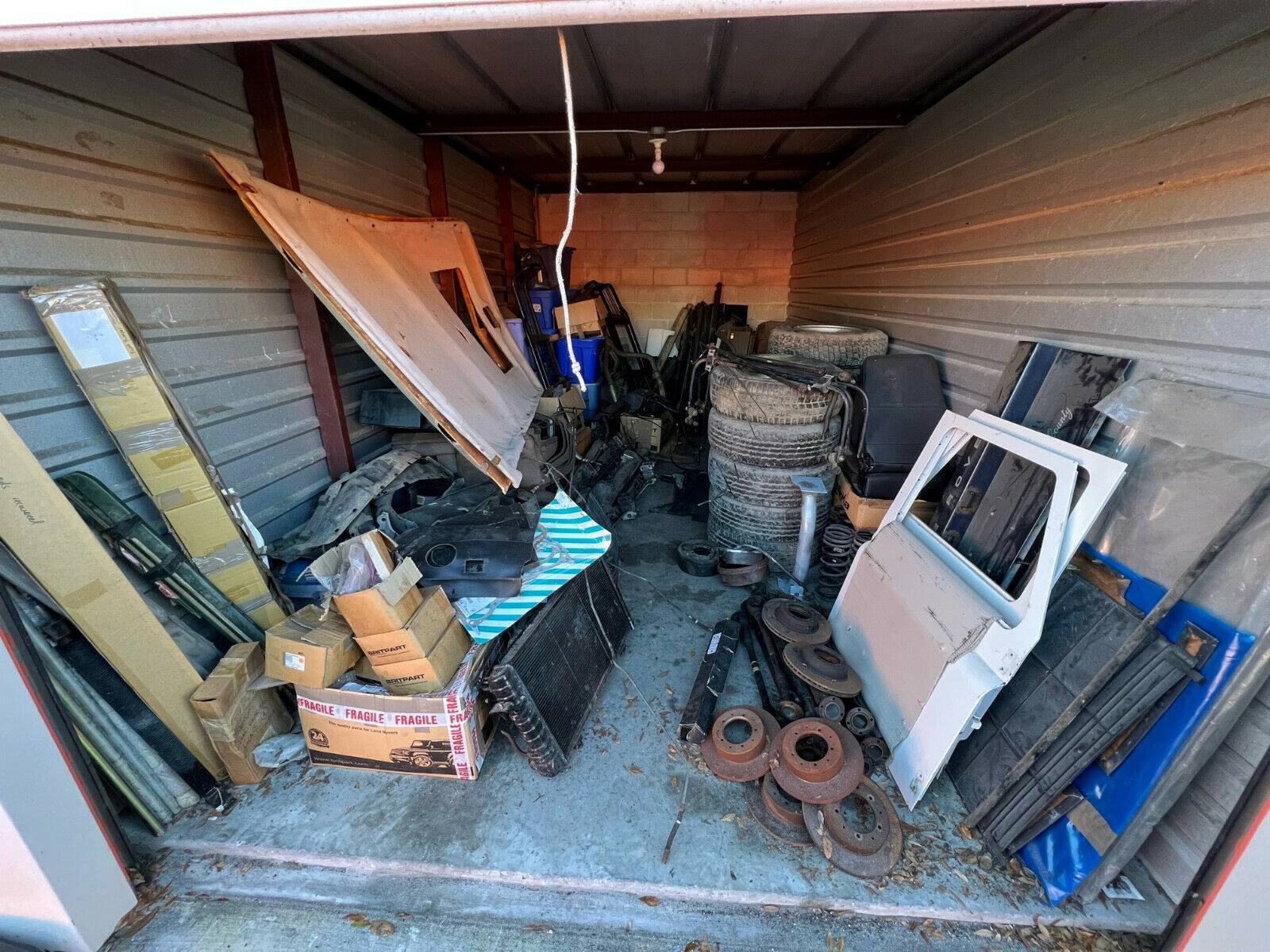 You Could Buy 37 Old Land Rovers And Parts For $500,000