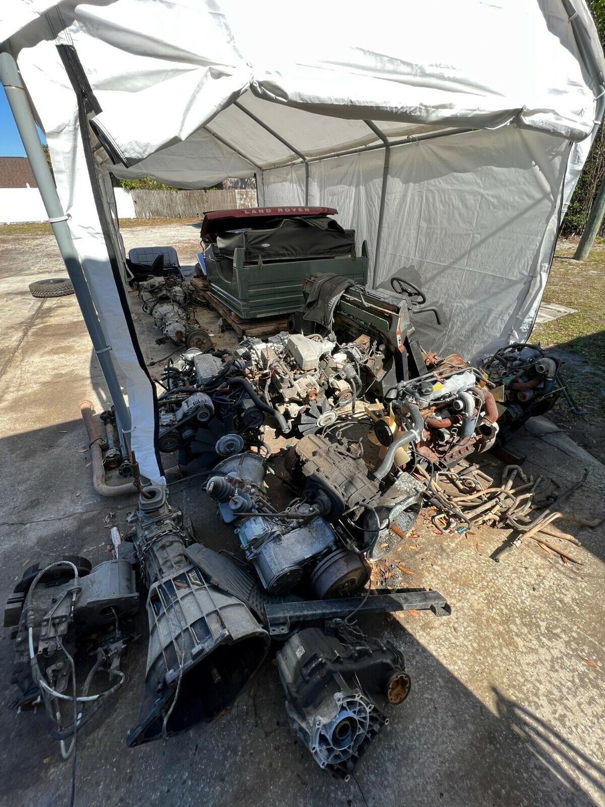 You Could Buy 37 Old Land Rovers And Parts For $500,000