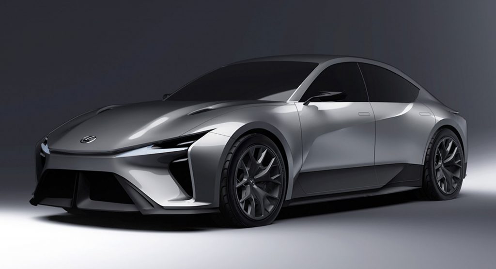  Lexus Gives Us A Better Look At Their Electrified Sedan Concept